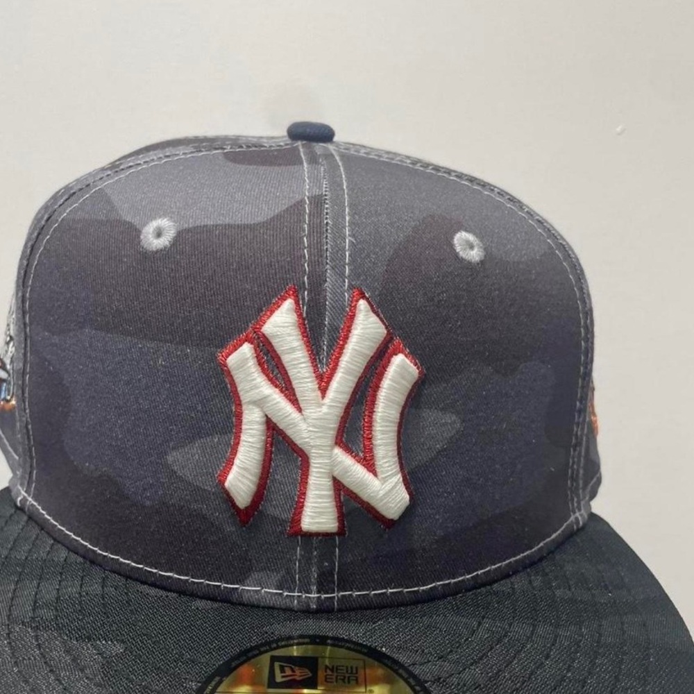 Hat club WWE Dudley boyz inspo New York Yankees size 7 1/4 brand new - Picture 2 of 7
